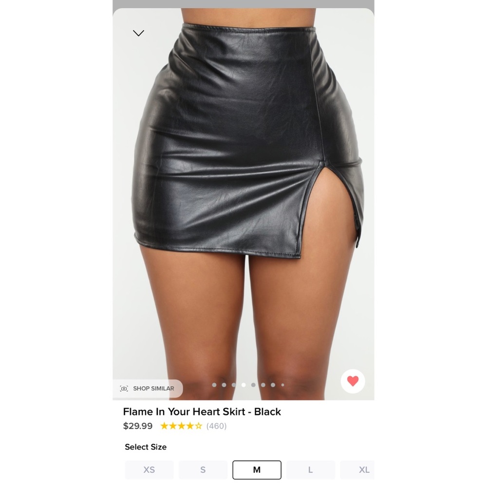 Black skirt